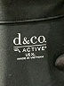 D&Co. Solid Black Active Pants Size XL - photo 4