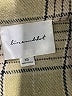 Line & Dot 100% Polyester Plaid Green Trenchcoat Size XS - photo 6