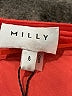 Milly 100% Polyester Solid Red Cocktail Dress Size 6 - photo 7