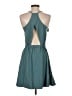 Halara Solid Teal Casual Dress Size XS - photo 2