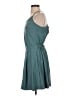 Halara Solid Teal Casual Dress Size XS - photo 5