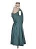 Halara Solid Teal Casual Dress Size XS - photo 4