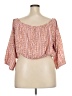 Torrid Floral Pink Long Sleeve Blouse Size 4X Plus (4) - photo 2
