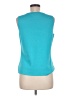 St. John Teal Sleeveless Top Size M - photo 2