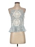 Frenchi 100% Polyester Blue Tank Top Size XS - photo 1