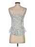 Frenchi 100% Polyester Blue Tank Top Size XS - photo 2