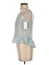 Frenchi 100% Polyester Blue Tank Top Size XS - photo 5