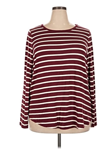 Lane Bryant 3/4 Sleeve T-Shirt (view 1)