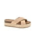 SODA Tan Wedges Size 6 - photo 1