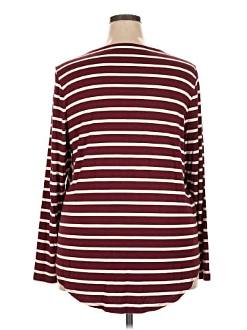 Lane Bryant 3/4 Sleeve T-Shirt (view 2)