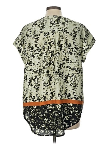 Simply Vera Vera Wang Short Sleeve Blouse (view 2)