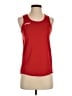 Asics 100% Polyester Red Active Tank Size S - photo 1