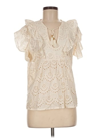 Nicole Miller Artelier Short Sleeve Blouse (view 1)