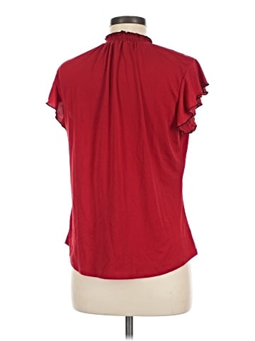 Adrienne Vittadini Short Sleeve Blouse (view 2)