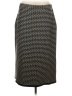 Max Studio Houndstooth Black Casual Skirt Size L - photo 1