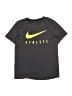 Nike 100% Polyester Gray Active T-Shirt Size L (kids) - photo 1