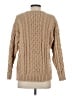 Lands' End 100% Cotton Tan Pullover Sweater Size XS - photo 2