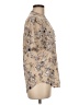 Cocomo Floral Tan Short Sleeve Blouse Size M - photo 4