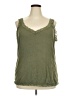 ShopKo Green Tank Top Size 4X - photo 1