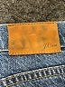 J.Crew 100% Cotton Chevron-herringbone Blue Jeans Size 28 waist - photo 7