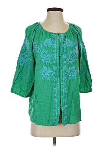 J.Jill 3/4 Sleeve T-Shirt (view 1)