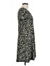 MICHAEL Michael Kors Animal Print Black Casual Dress Size L - photo 4