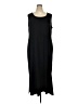 Avenue Solid Black Casual Dress Size 22 Plus - photo 1