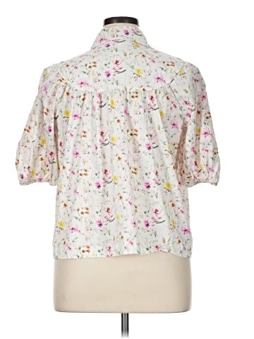Crown & Ivy Short Sleeve Blouse (view 2)