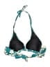 Torrid Floral Teal Swimsuit Top Size Lg (0) - photo 2