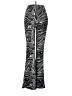 Zara Print Silver Active Pants Size M - photo 2