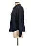 Boden 100% Cotton Solid Black Blue Long Sleeve Button-Down Shirt Size 12 - photo 5