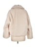 H&M 100% Polyester Ivory Faux Fur Jacket Size M - photo 2