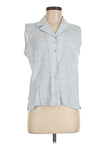 Blue Willi's Sleeveless Button-Down Shirt (view 1)