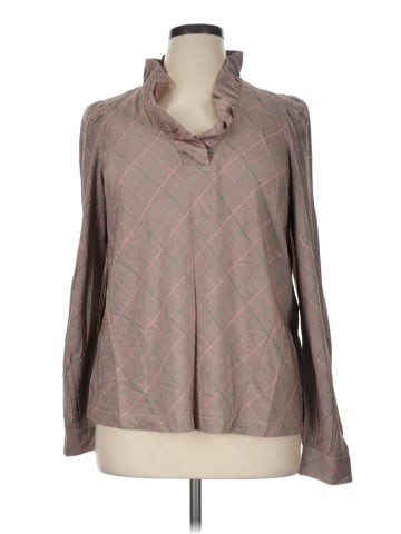 Crown & Ivy Long Sleeve Blouse (view 1)