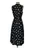 Anne Klein Graphic Black Casual Dress Size 4 - photo 2