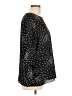 Worthington 100% Polyester Polka Dots Black 3/4 Sleeve Blouse Size L - photo 4