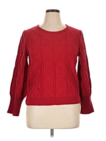 Sew in Love Pullover Sweater (view 1)