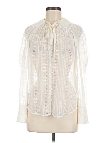 Rebecca Taylor Long Sleeve Blouse (view 1)