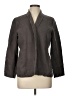Eileen Fisher 100% Linen Brown Gray Blazer Size L (petite) - photo 1
