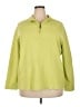 Coldwater Creek 100% Cotton Green Pullover Sweater Size 2X - photo 1