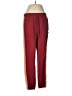 Fabletics Color Block Burgundy Track Pants Size M - photo 1