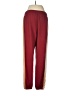 Fabletics Color Block Burgundy Track Pants Size M - photo 2