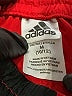 Adidas 100% Polyester Color Block Red Athletic Shorts Size 10 - 12 - photo 3