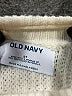 Old Navy Hearts Ivory Pullover Sweater Size 2T - photo 3