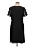 Talbots Solid Black Cocktail Dress Size 10 - photo 1