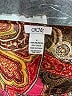 Cache 100% Polyester Paisley Brown Long Sleeve Blouse Size M - photo 7