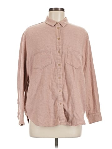 Madewell Long Sleeve Button-Down Shirt (view 1)