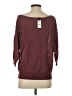 Express Burgundy Pullover Sweater Size S - photo 2