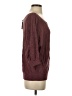 Express Burgundy Pullover Sweater Size S - photo 4