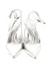Zara Metallic Silver Heels Size EU 40 - photo 2